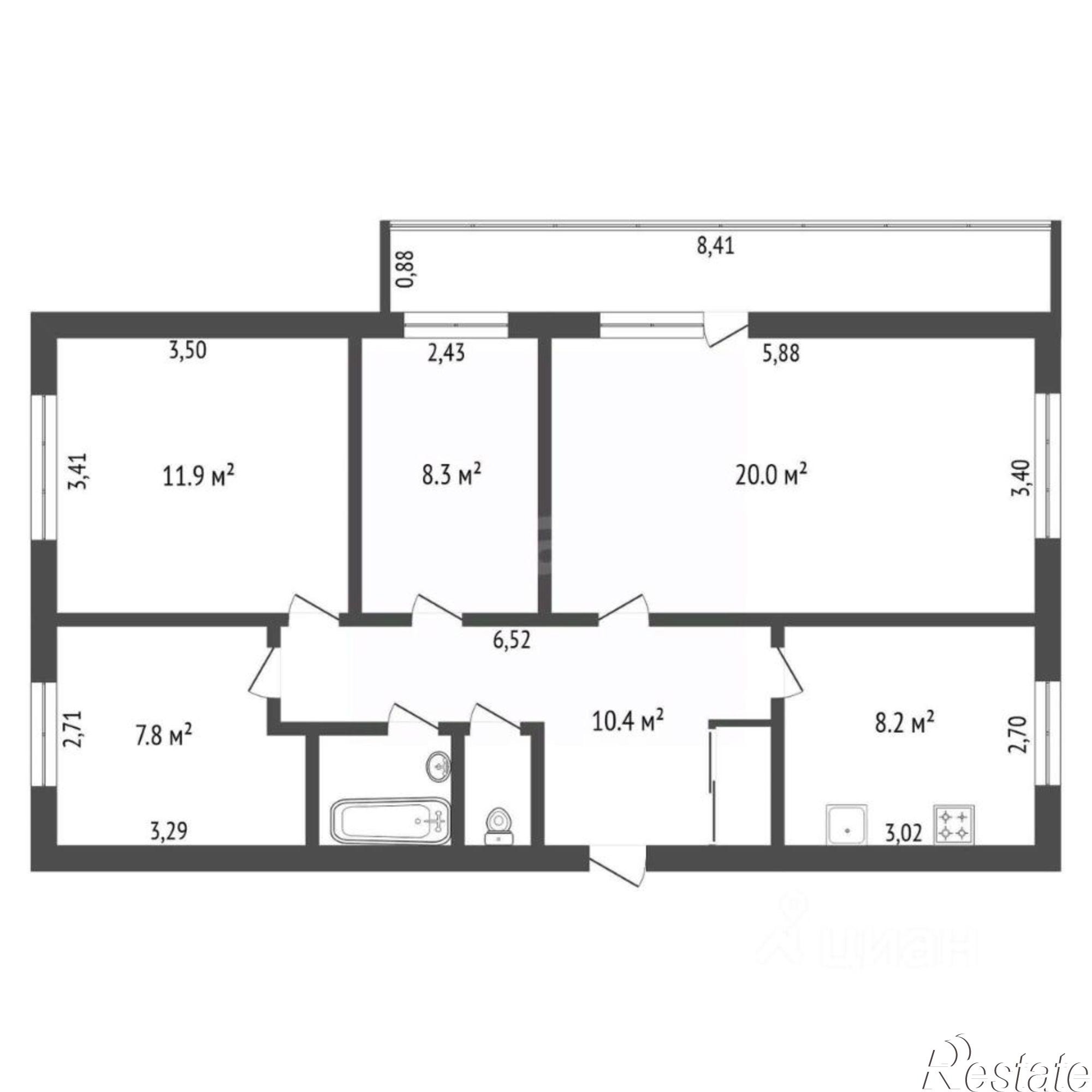 Купить квартиру за 7 000 000 рублей
