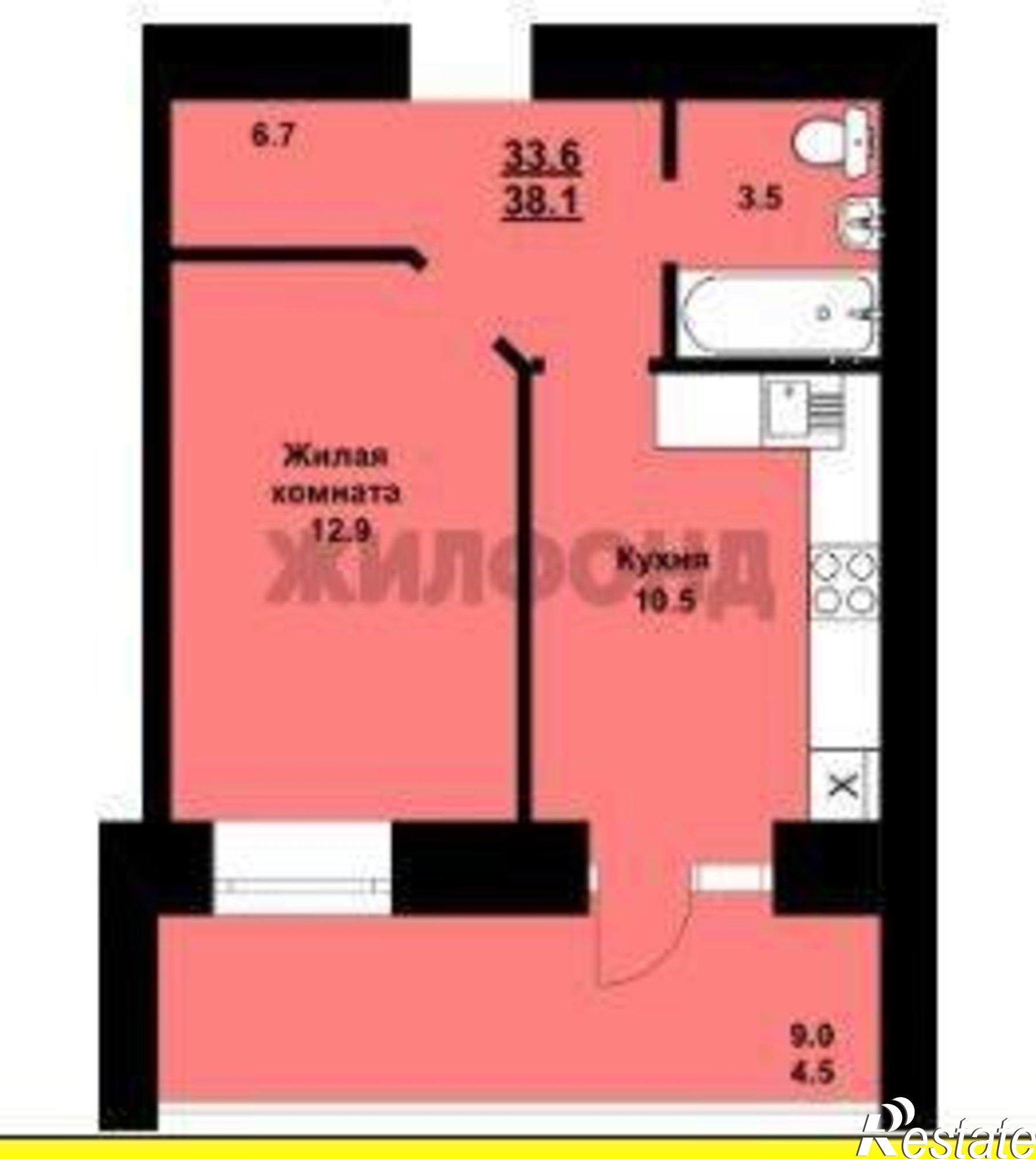 Купить квартиру за 9 024 000 рублей на улица Василенко, 5/1