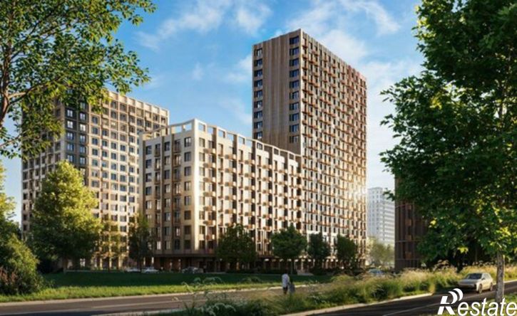 3-комн квартира в новом доме ул Набережная, 2,  д. 2