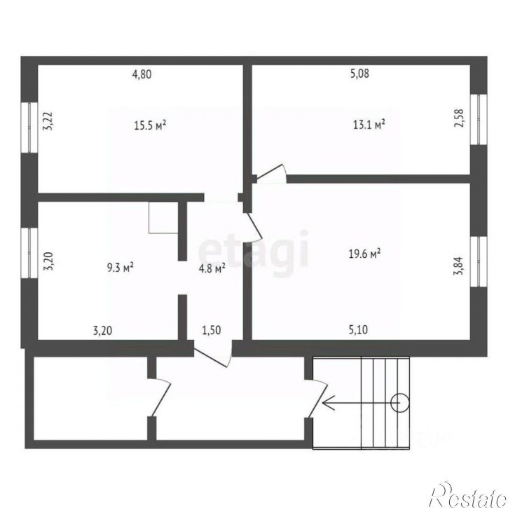 3-комн квартира
