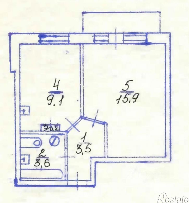 1-комн квартира ул Куйбышева, 61,  д. 61