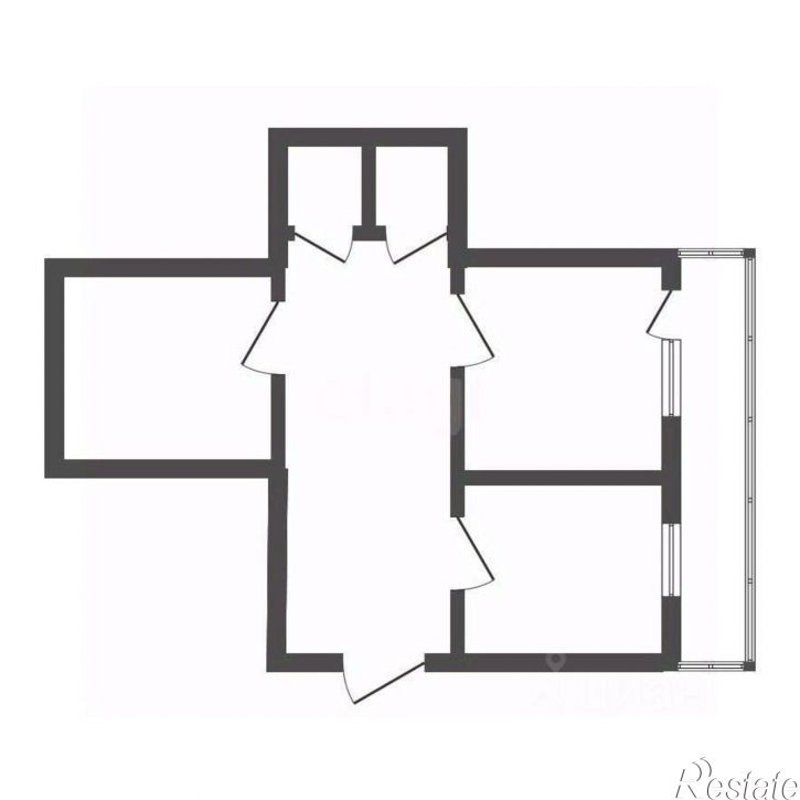2-комн квартира