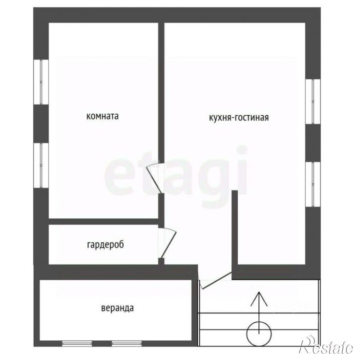 2-комн квартира