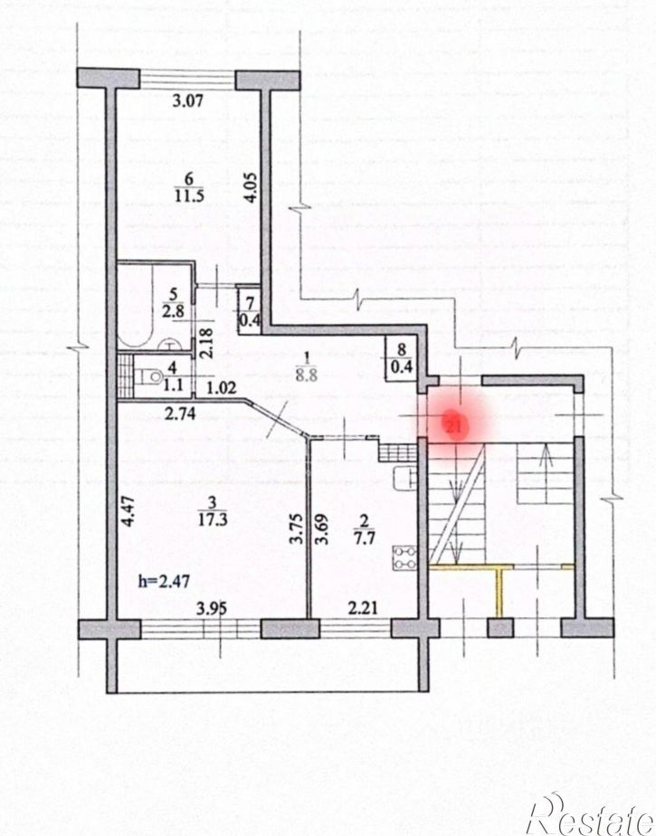 2-комн квартира Пионерская улица, 4,  д. 4